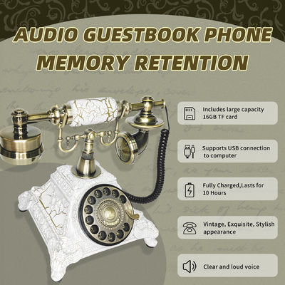 Memorias Grabación de audio Libro de invitados boda cumpleaños Grabadora de mensajes para bodas