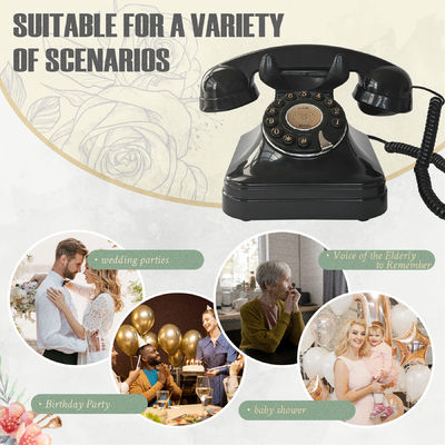 Audio personalizado Libro de invitados Correo de voz 32GB Deja un mensaje teléfono boda