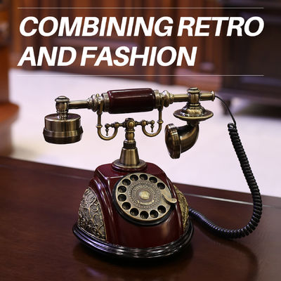 Retro teléfono de voz Libro de invitados Baños de bebé Regalos de boda Mensajes para capturar deseos