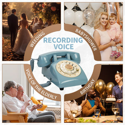 El día especial de la boda teléfono libro de invitados azul de carga libro de audio de invitados de la boda