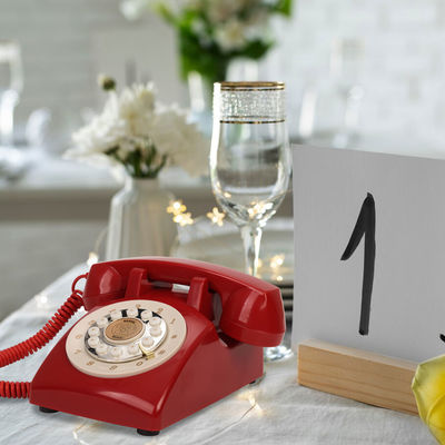 Regalo Celebración Telefono Libro de invitados Boda Grabación telefónica para recuerdos duraderos
