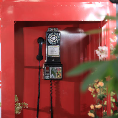 Clásico Deja un mensaje teléfono boda Retro compromiso boda teléfono libro de invitados