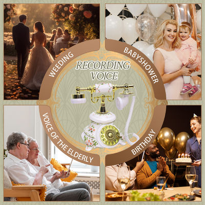 Capture Beautiful Moments 32GB Correo de voz Libro de invitados Audio claro para evento especial