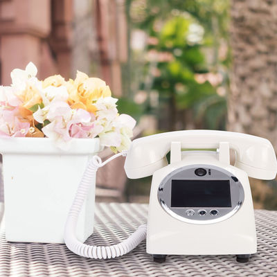 Libro de invitados de vídeo blanco de plástico USB compatible con teléfono Libro de invitados para duchas