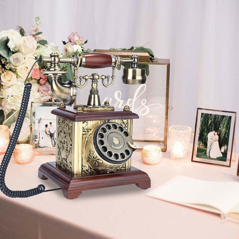 Mantenga vivos los recuerdos Libro de invitados de teléfono - Perfecto para grabar mensajes de voz de seres queridos en eventos especiales