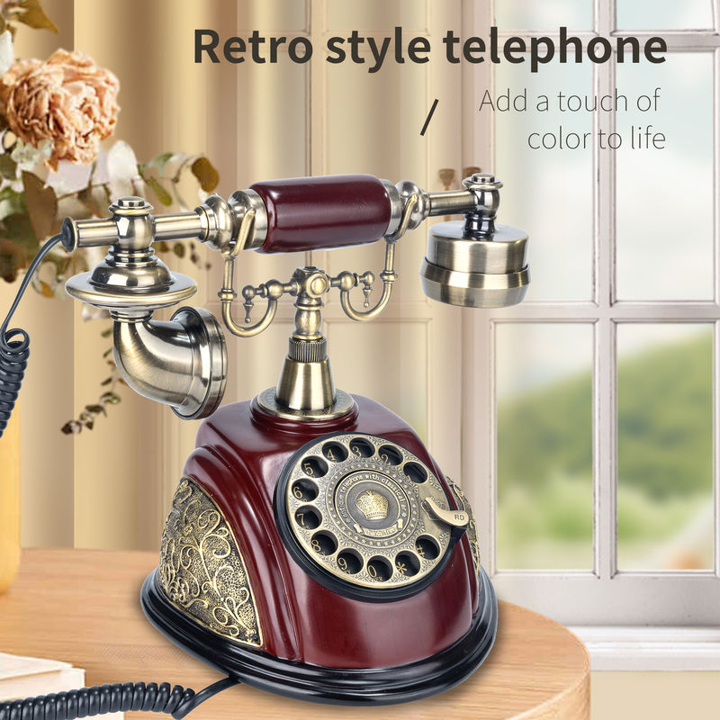 Retro teléfono de voz Libro de invitados Baños de bebé Regalos de boda Mensajes para capturar deseos