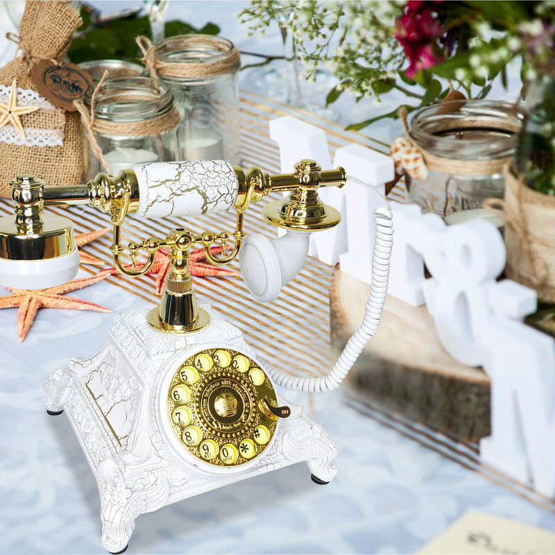 Deseos de invitados de boda Libro de invitados teléfono 10 horas de duración de la batería llamada telefónica Libro de invitados ODM